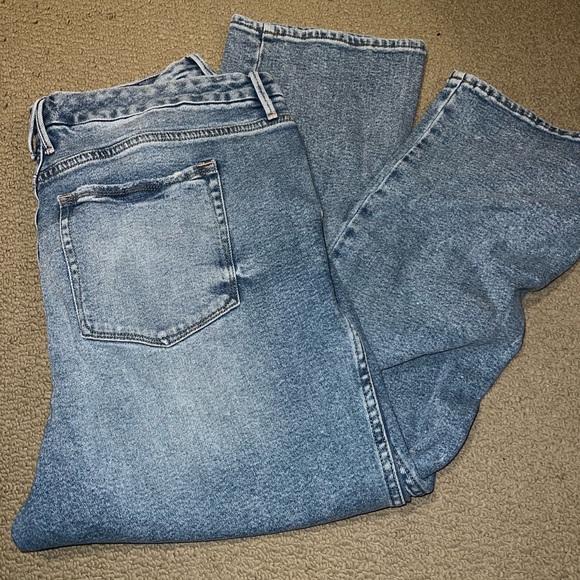 GOOD AMERICAN size 18 straight jean - Picture 2 of 9